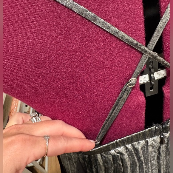 Lulu's Shimmering Silver Pleated Dress - Picture 9 of 14